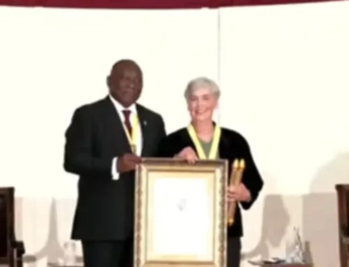 Congratulatory and Celebration Message for Adele Kirsten Award of the Order of Luthuli Bronze